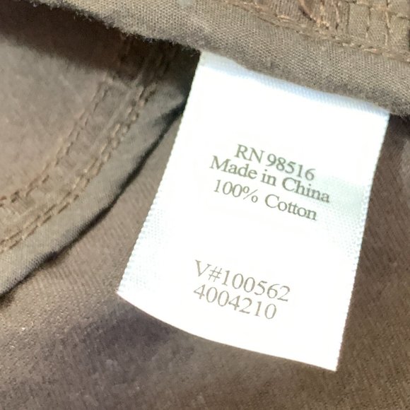 Coldwater Creek Women Jacket Brown Metallic Button Up Jacket Size 10 - Picture 8 of 13